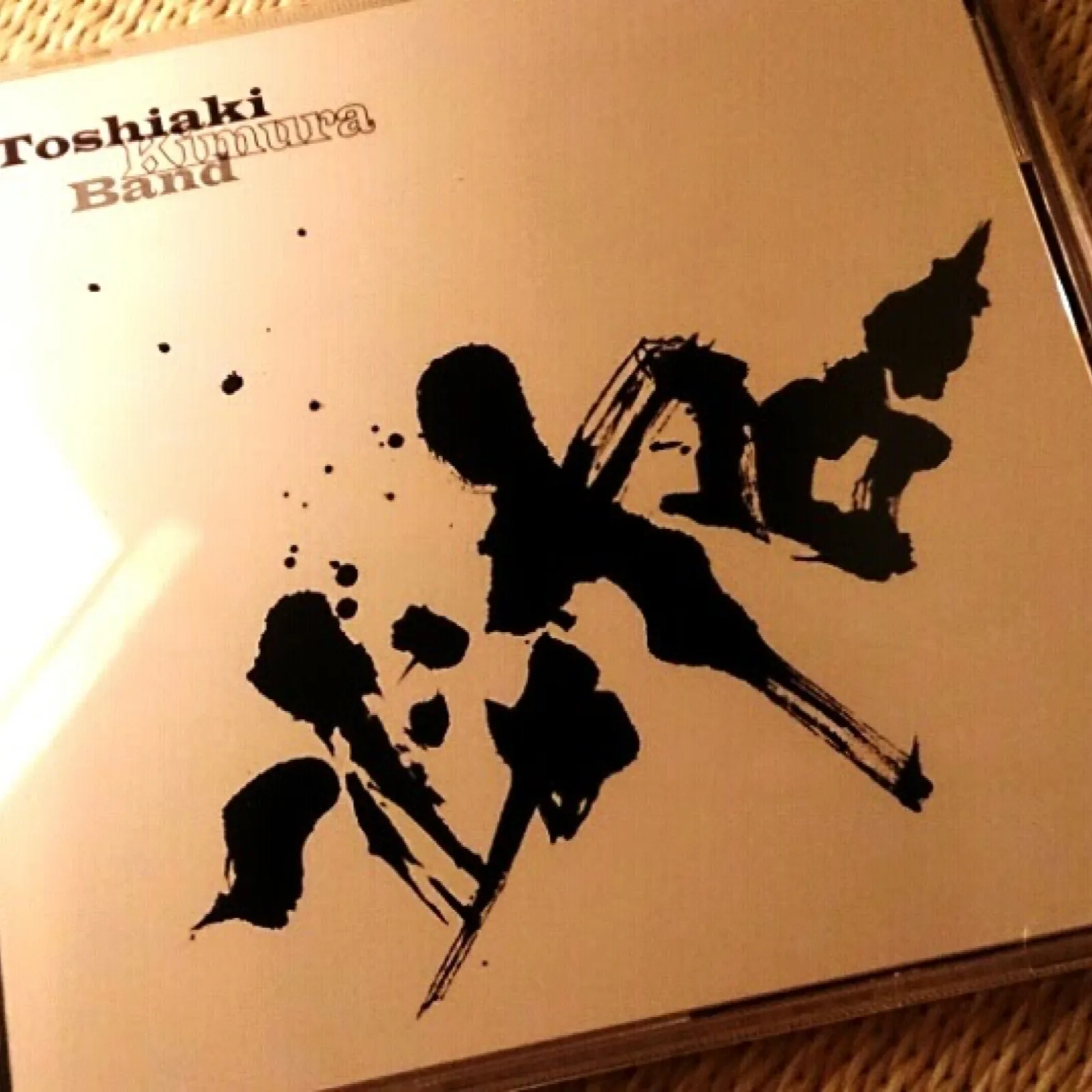 CDジャケット題字